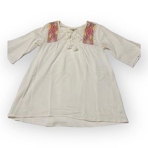 Embroidered Boho Blouse